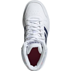 Adidas Hoops Mid 2.0 Jr EE8546 sko hvid 1