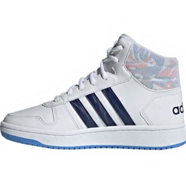 Adidas Hoops Mid 2.0 Jr EE8546 sko hvid 2