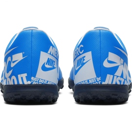 Nike Mercurial Vapor 13 Club M Tf AT7999 414 fodboldsko blå blå 4