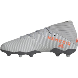Adidas Nemeziz 19.3 Fg Jr EF8302 fodboldstøvler flerfarvet grå 2