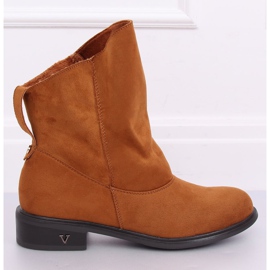 Støvler med en fluffet overkamel 6672 Camel brun 2