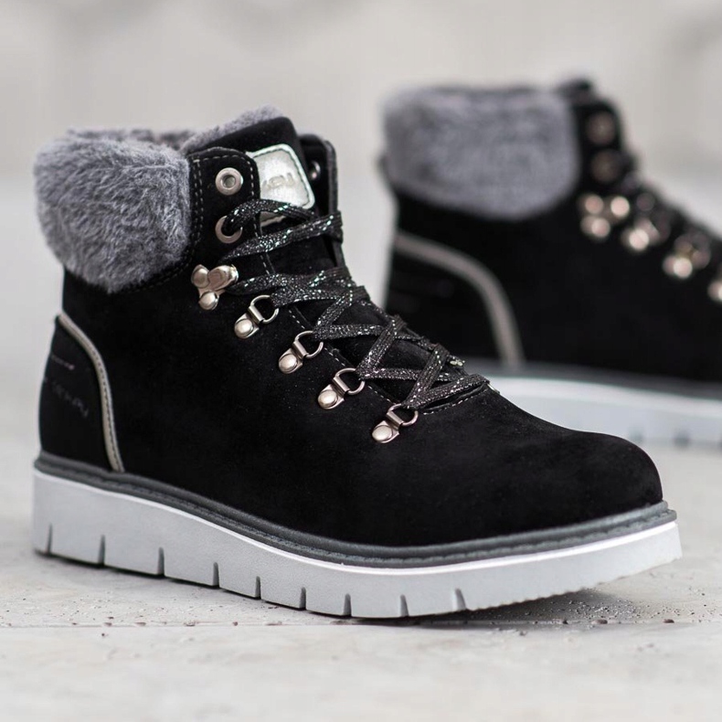McKey Suede Trappers sort 1