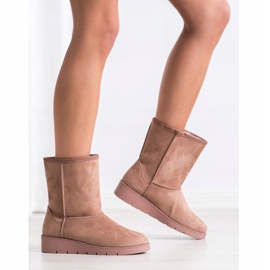 Kylie Høj Mukluki beige 2