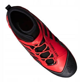 Trekkingsko adidas Terrex Hydro Lace M CQ1755 sort rød 4
