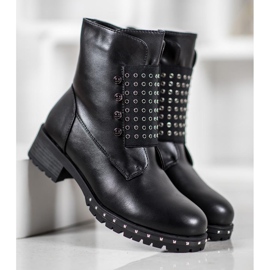 J. Star Moderigtige arbejdere med rhinestones sort 2