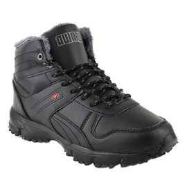Sort isolerede sneakers MC783-1 1