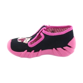Befado børnesko 110P336 marineblå lyserød 2