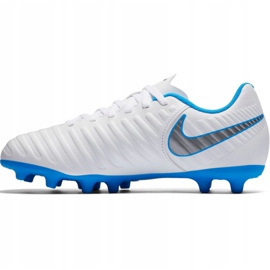 Nike Tiempo Legend 7 Club Fg Jr AH7255 107 fodboldsko flerfarvet hvid 1