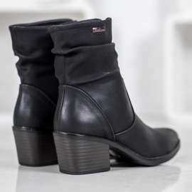 J. Star Cowboystøvler med Eco Leather sort 1