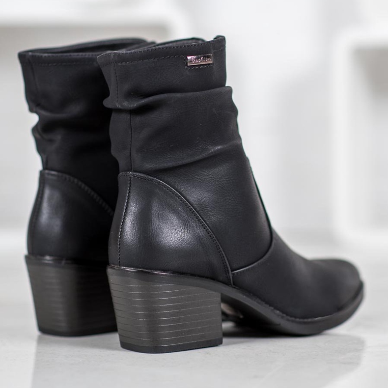 J. Star Cowboystøvler med Eco Leather sort 1