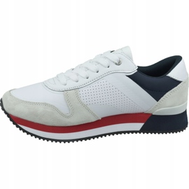 Tommy Hilfiger Active City Sneaker W FW0FW04304 020 sko hvid rød marine blå 1