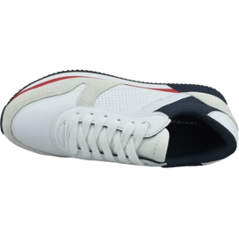 Tommy Hilfiger Active City Sneaker W FW0FW04304 020 sko hvid rød marine blå 2
