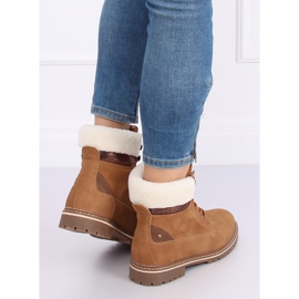 Tømmerstøvler camel 185-PA Camel brun 2