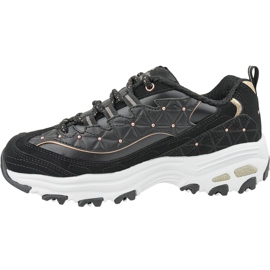 Skechers D'Lites W 13087-BKRG sort 1