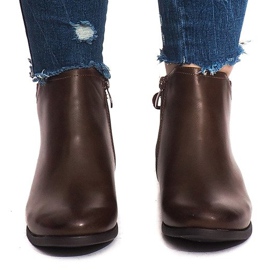 Varme støvler J606 Camel brun 1