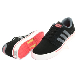 Adidas Cloudfoam Super Skate M AW3896 sko sort orange grå 4