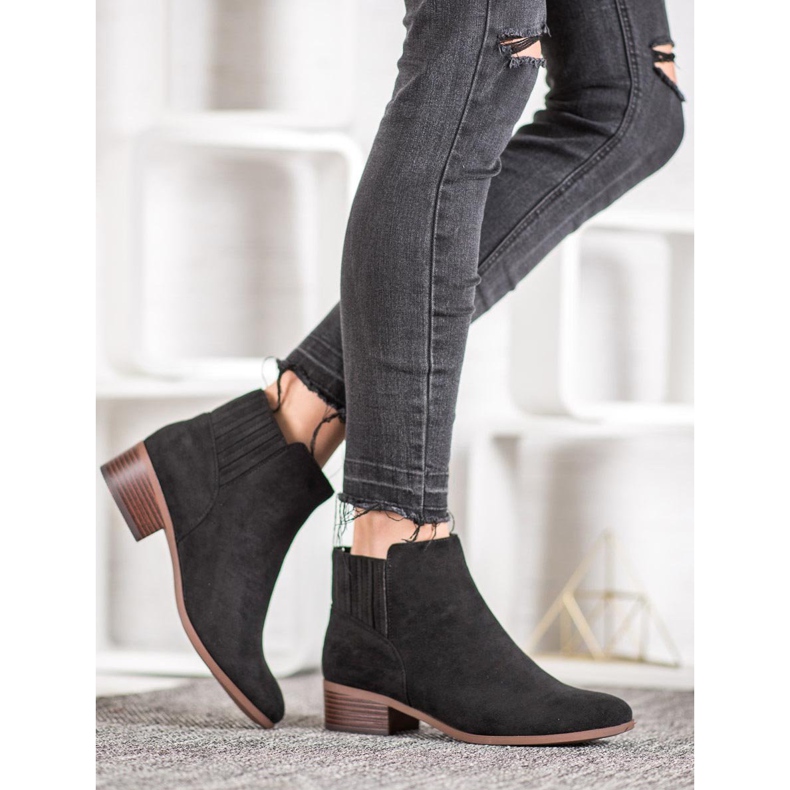 SDS Slip-on støvler sort 1