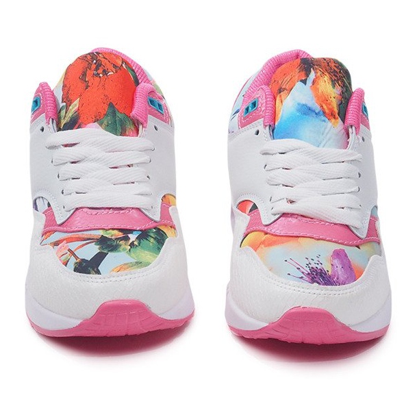 Sportssko Sneakers Sneakers Neon R-50 Hvid flerfarvet 1