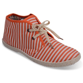 Støvler Straw Sole Sneakers 2607 Orange 2