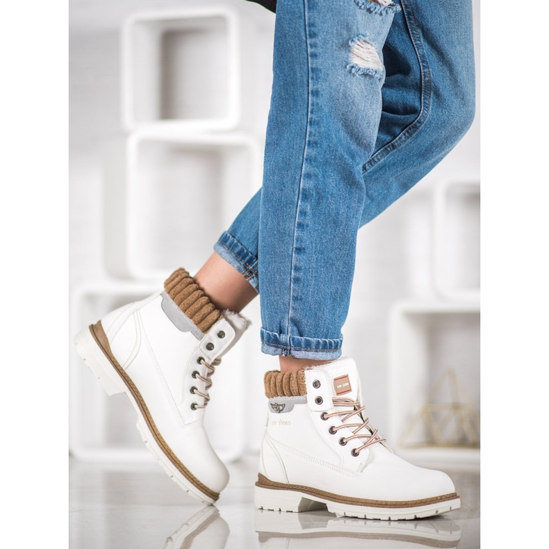 SHELOVET White Trappers hvid 2