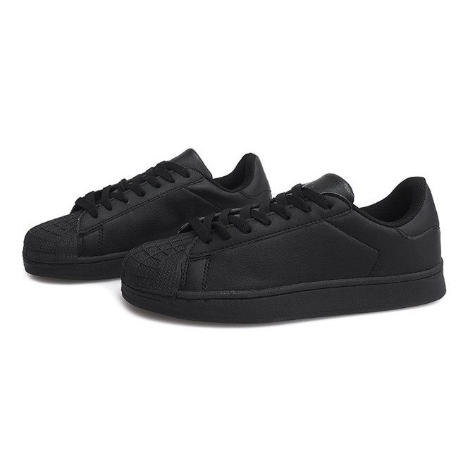 Retro Sneakers Superstar D6806-2 Sort 1