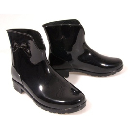 Meliski LFF6 Black Wellies sort 2