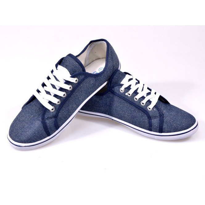 Denim G1 blå sneakers 1