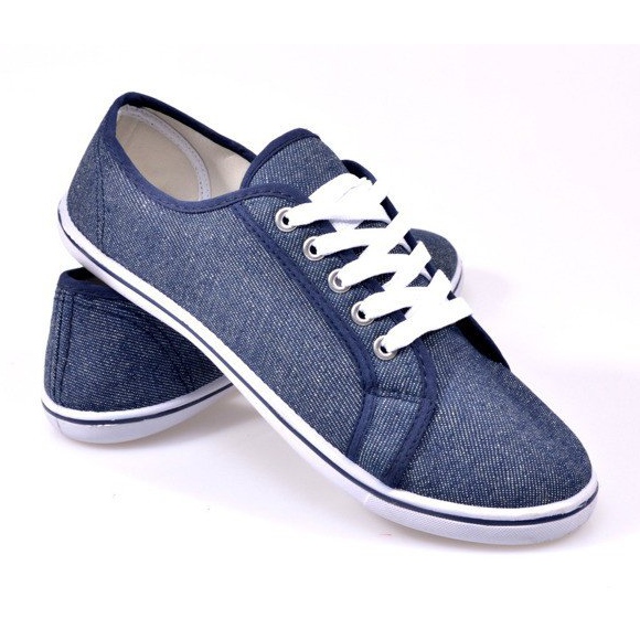 Denim G1 blå sneakers 2