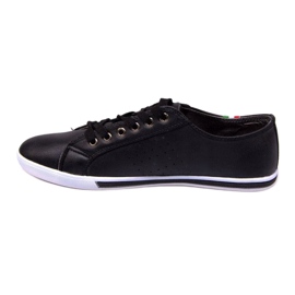 Sneakers Med Italien Flag 380 Sort 1