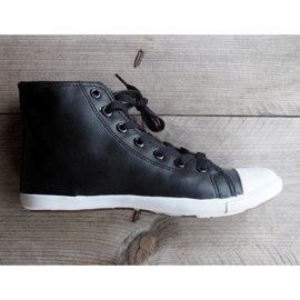 Høj Sneakers 9805 Sort 1