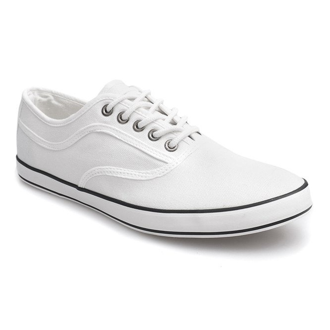Sneakers BOO1 Hvid sort 1