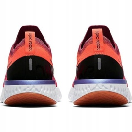 Nike Epic React Flyknit W AQ0070 601 løbesko rød 2