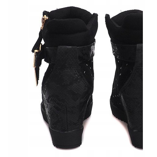 Wedge Sneakers 6227-Y Sort 2