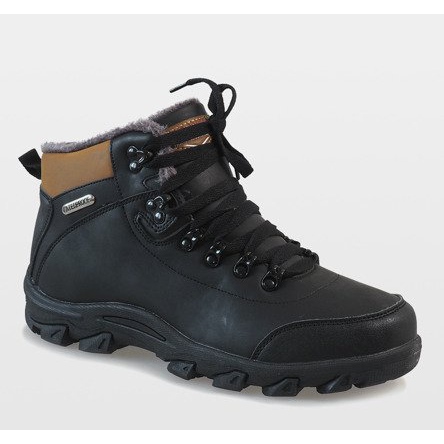 Sort isolerede snestøvler A1833-1 1