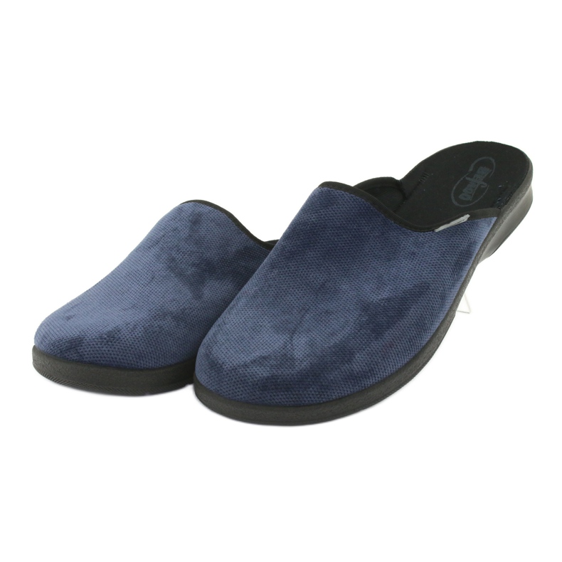 Befado herresko pu 548M018 sort marineblå 4