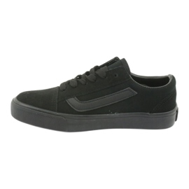 Atletico Klassiske bundne sneakers 18081 sort 2