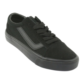 Atletico Klassiske bundne sneakers 18081 sort 1