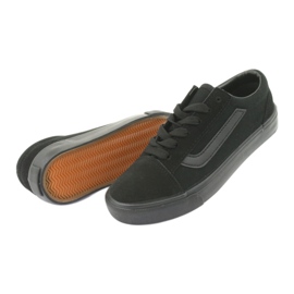 Atletico Klassiske bundne sneakers 18081 sort 5