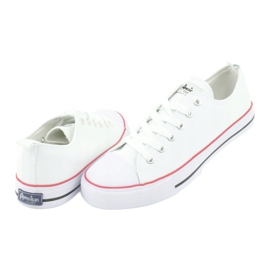 American Club Klassisk LH36 -mænds sneakers White hvid 4
