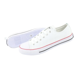 American Club Klassisk LH36 -mænds sneakers White hvid 5