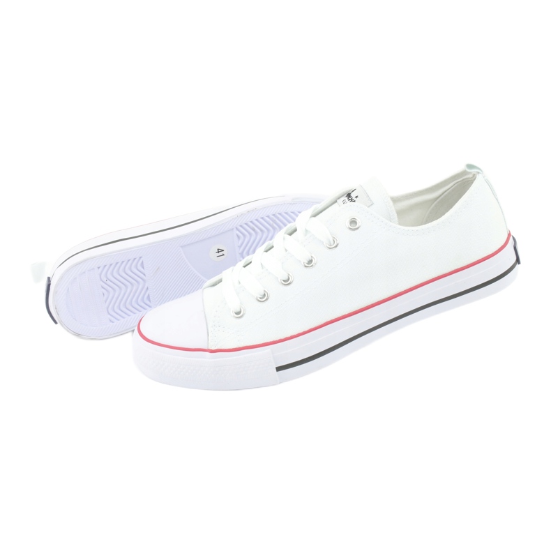 American Club Klassisk LH36 -mænds sneakers White hvid 5