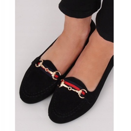 Sorte kvinders loafers B2027 Sort 1