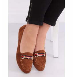 Kvinders loafers kamel B2027 Camel brun 1