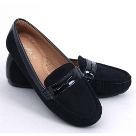 Sorte kvinders loafers FM2958-3 Sort 2