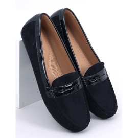 Sorte kvinders loafers FM2958-3 Sort 1