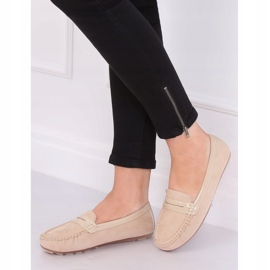 Dame beige loafers FM2958-3 Beige 1