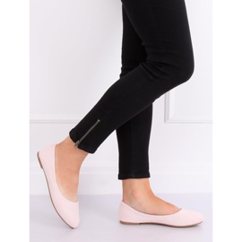 Glatte pink ballerinaer Z1005 Pink lyserød 2