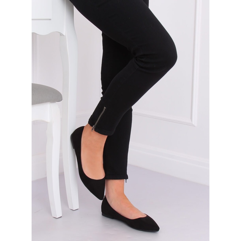 Sort ballerina til kvinder P3T1168-6 Sort 1