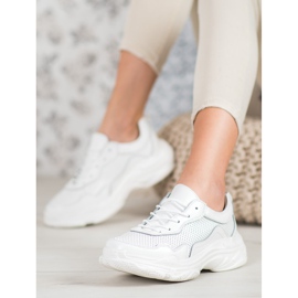 Goodin Hvide læder sneakers 1