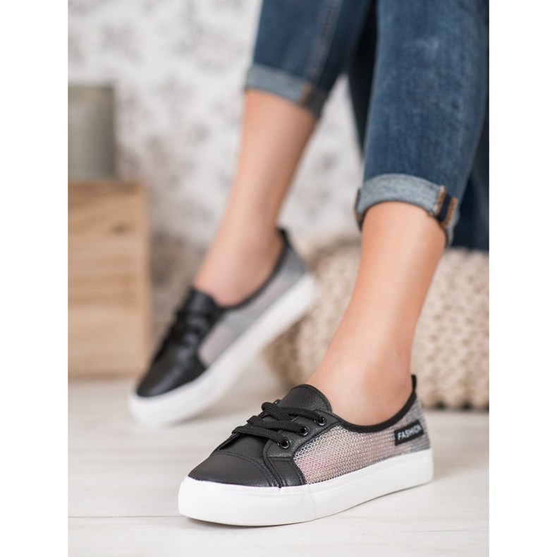 MCKEYLOR Mesh sneakers sort 1